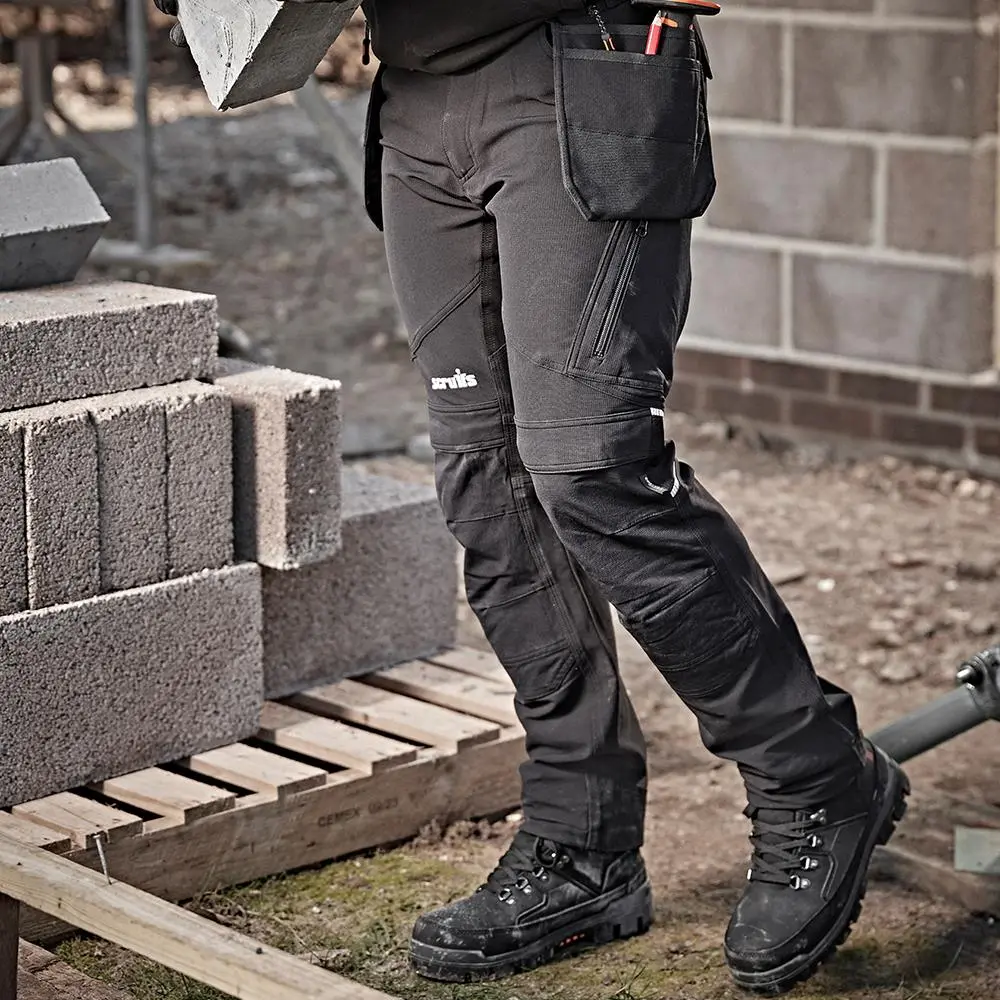 Scruffs Tech Holster Trousers Black - Choose Size - Image 4