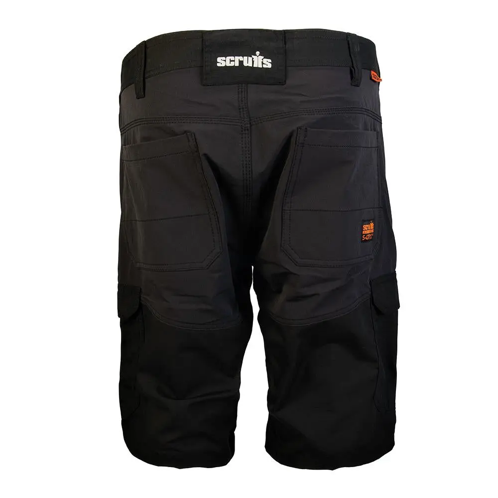 Scruffs Trade Flex Shorts Black - Choose Size - Image 2
