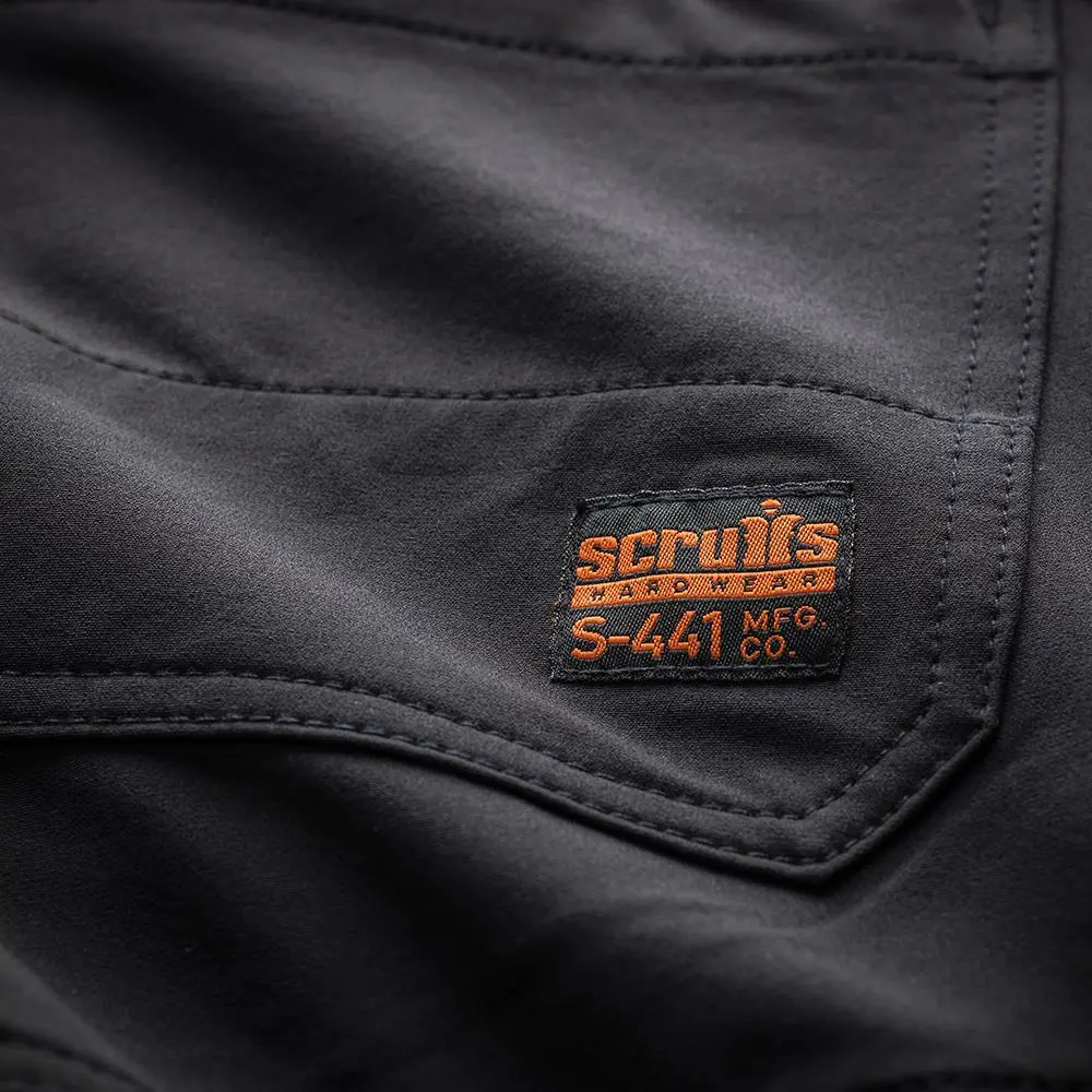 Scruffs Trade Flex Shorts Black - Choose Size - Image 8