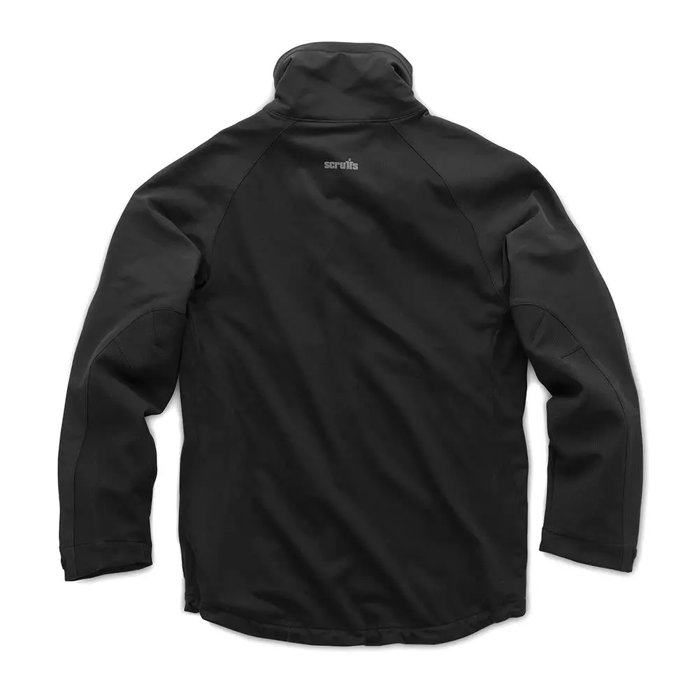 Scruffs Trade Flex Softshell Jacket Black - Choose Size - Image 3