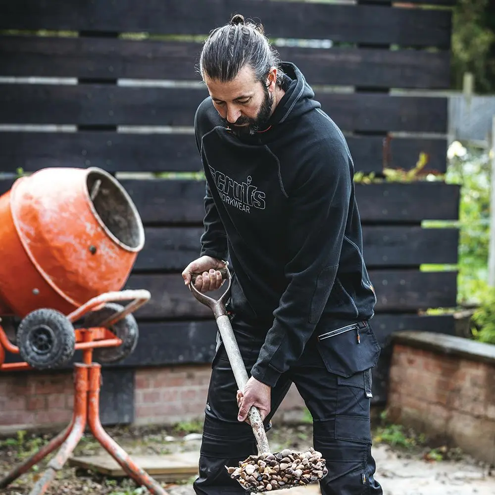 Scruffs Trade Hoodie Black - Choose Size - Image 2