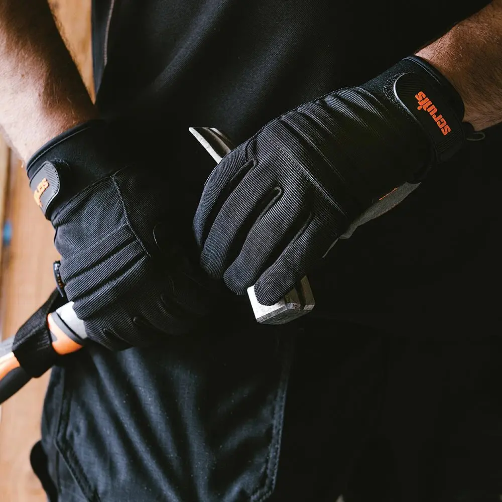 Scruffs Trade Work Gloves Black - Choose Size - Image 3