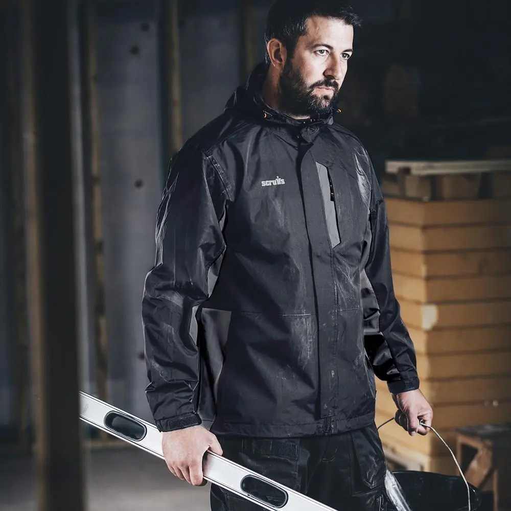 Scruffs Worker Jacket Black / Graphite XXL T54860 - Image 2