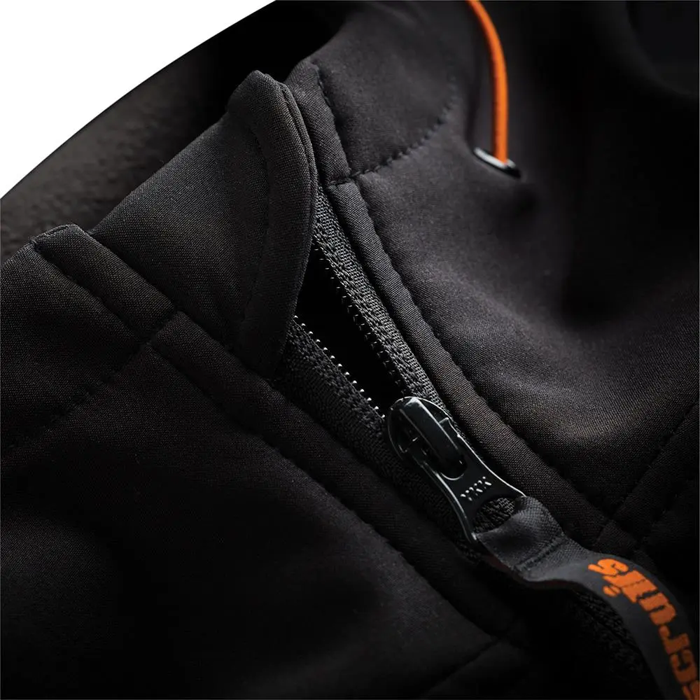 Scruffs Worker Softshell Jacket Black - Choose Size - Image 4