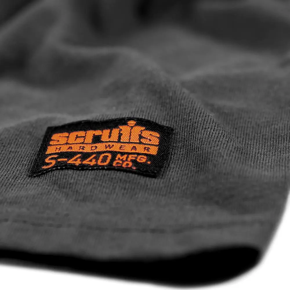 Scruffs Worker T-Shirt Graphite M T54672 - Image 4