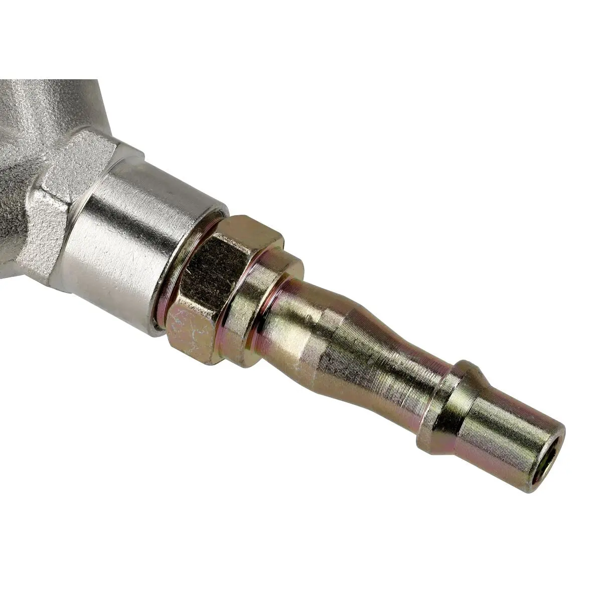 Sealey 1/4" BSP Twin Quick Coupler Y Adaptor Air Line Fitting Connector Splitter - Image 4