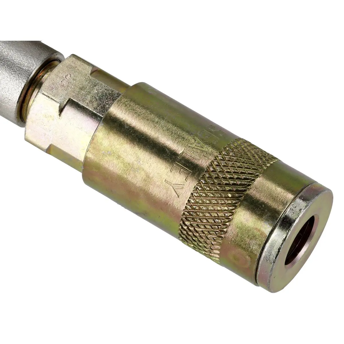 Sealey 1/4" BSP Twin Quick Coupler Y Adaptor Air Line Fitting Connector Splitter - Image 5