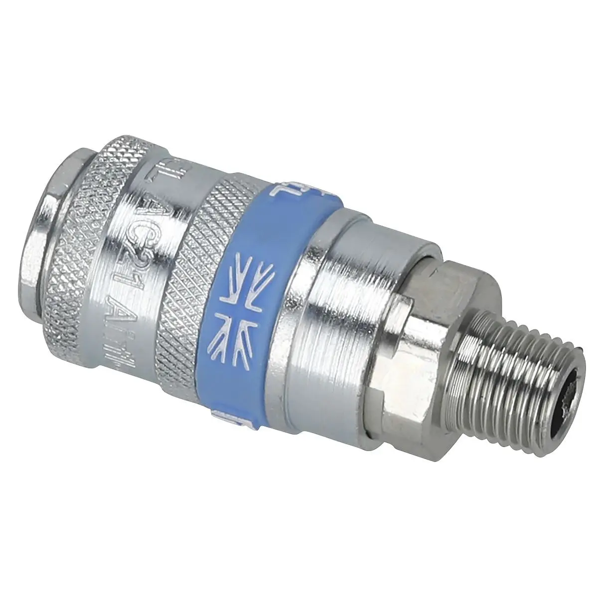 Sealey 1/4" BSPT Male Quick Coupler Air Line Fitting Connector Compressor - Image 6