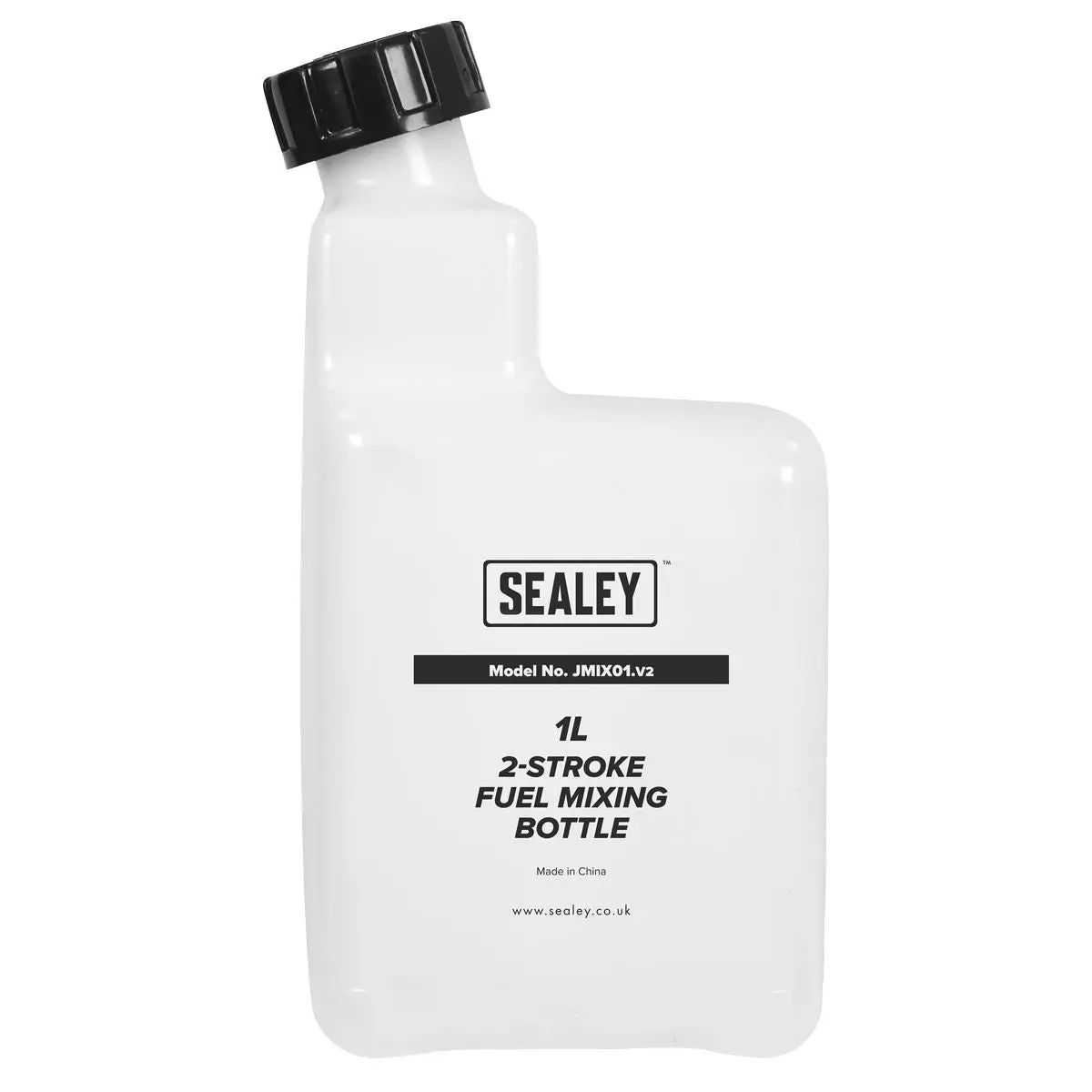 Sealey 1 Litre 2 Stroke Petrol/Fuel Mixing Bottle Engine Oil Ratios Car Motorbike - Image 3