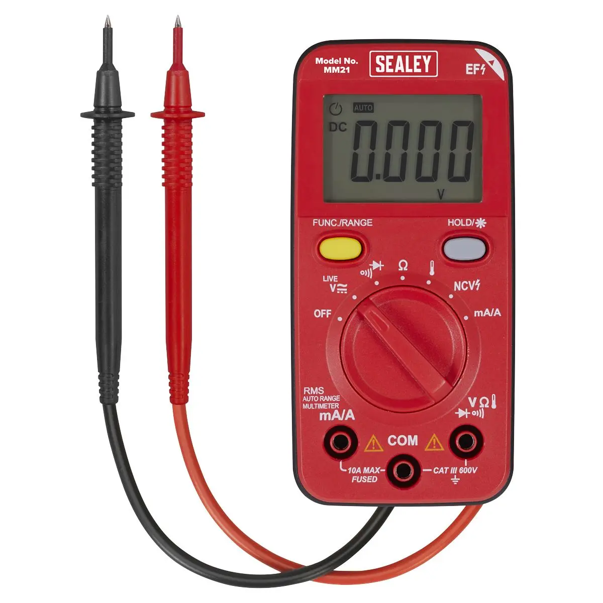 Sealey 10-Function Professional Auto-Ranging Digital Multimeter - Image 2
