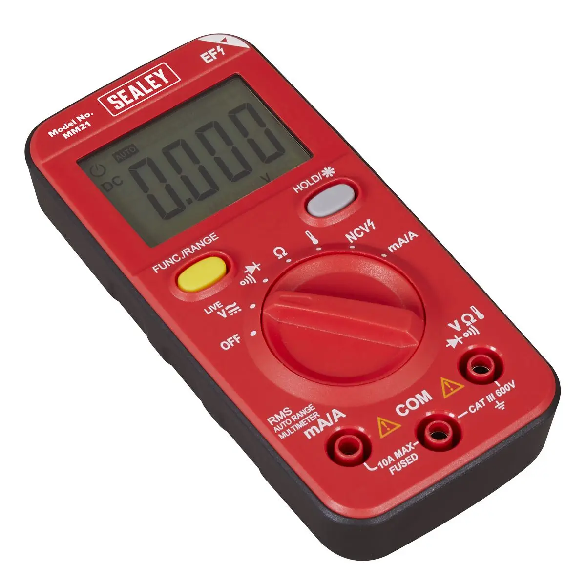 Sealey 10-Function Professional Auto-Ranging Digital Multimeter - Image 4