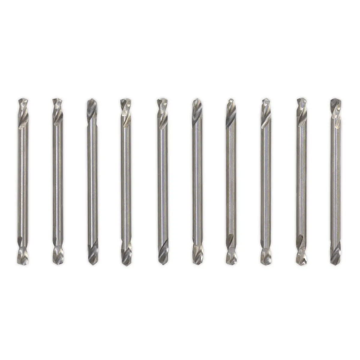 Sealey 10 Piece Double End Drill Bit Set 1/8 - Image 2