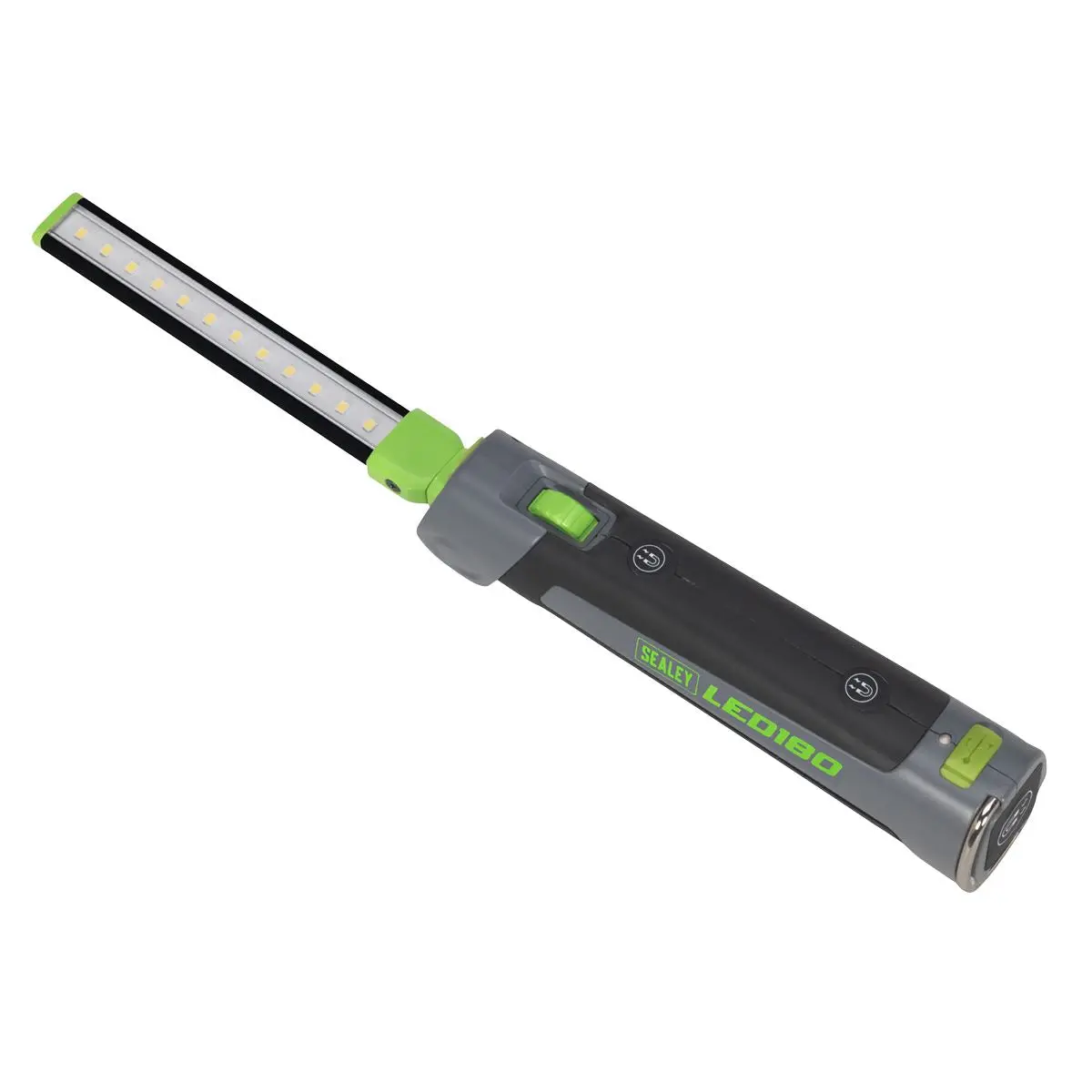 Sealey 12 SMD LED + 1W LED Rechargeable Slim Inspection Lamp Magnetic Base 400 Lumens - Image 19