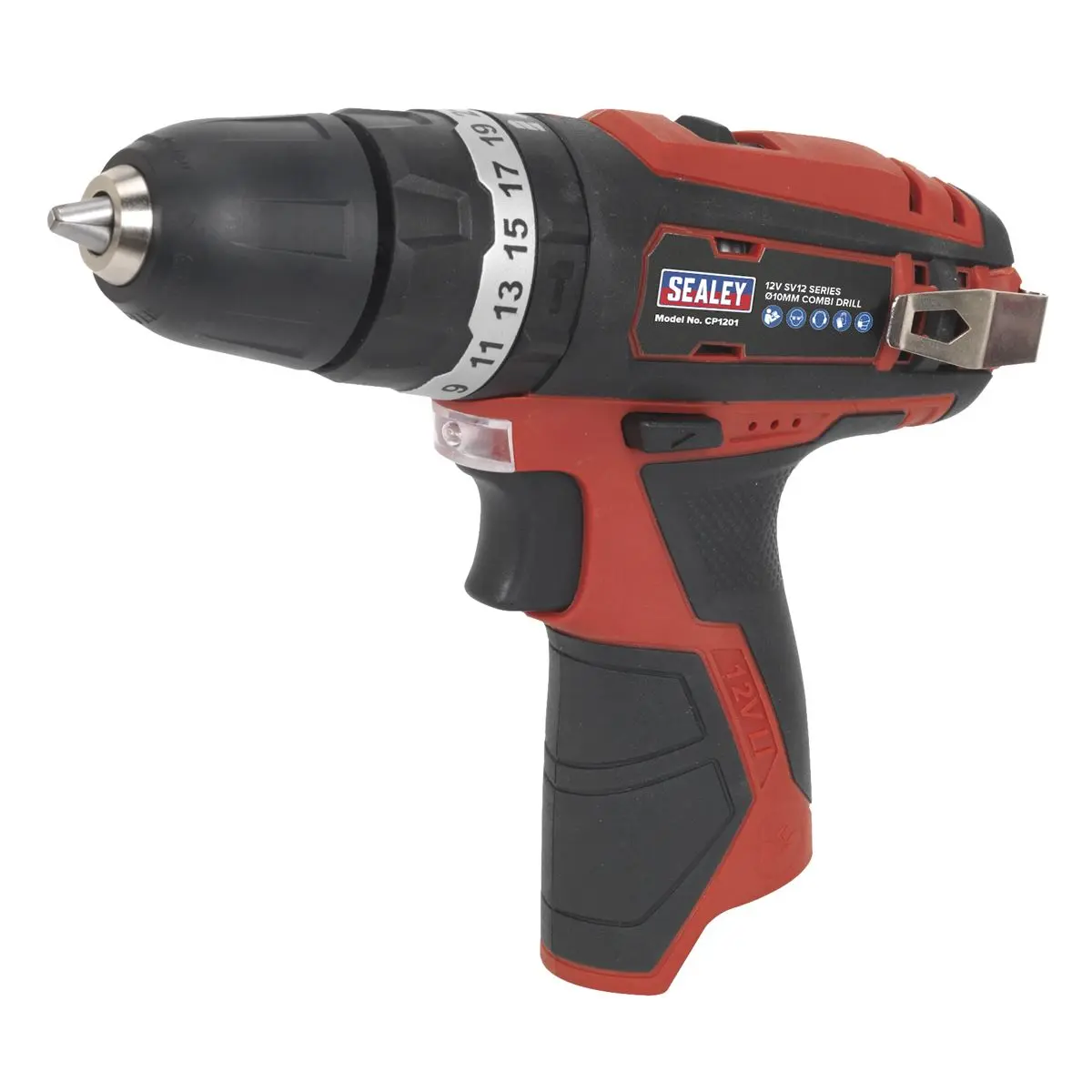 Sealey Cordless Combi Drill Ø10mm 12V SV12 Series - Body Only - Image 10
