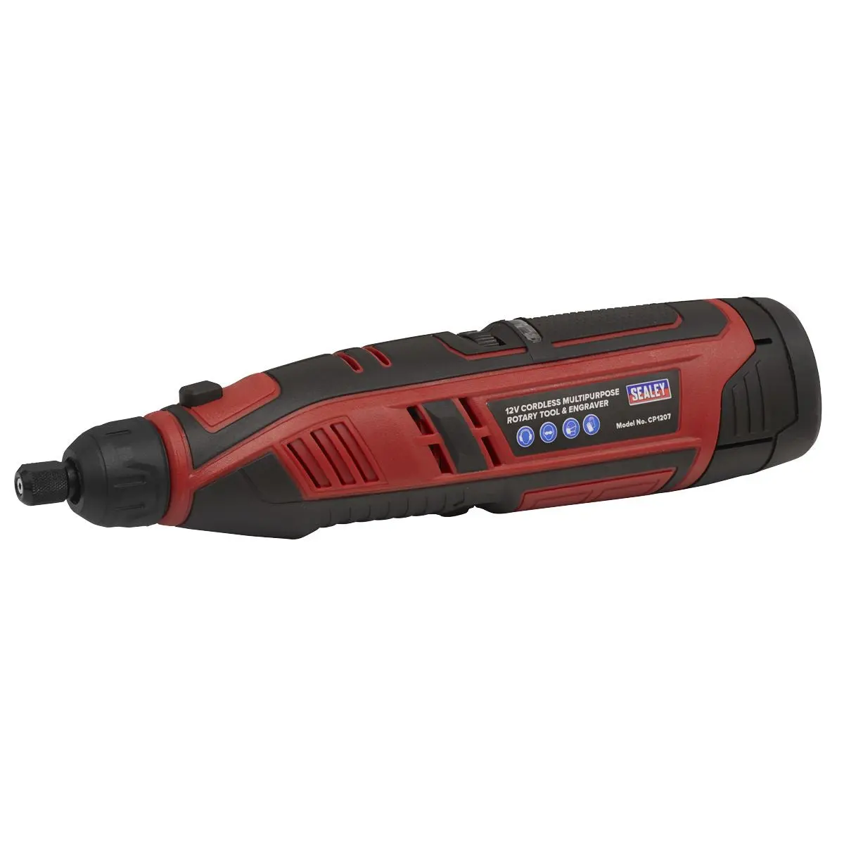 Sealey Cordless Multipurpose Rotary Tool & Engraver Kit 49pc 12V SV12 Series - Body Only - Image 7