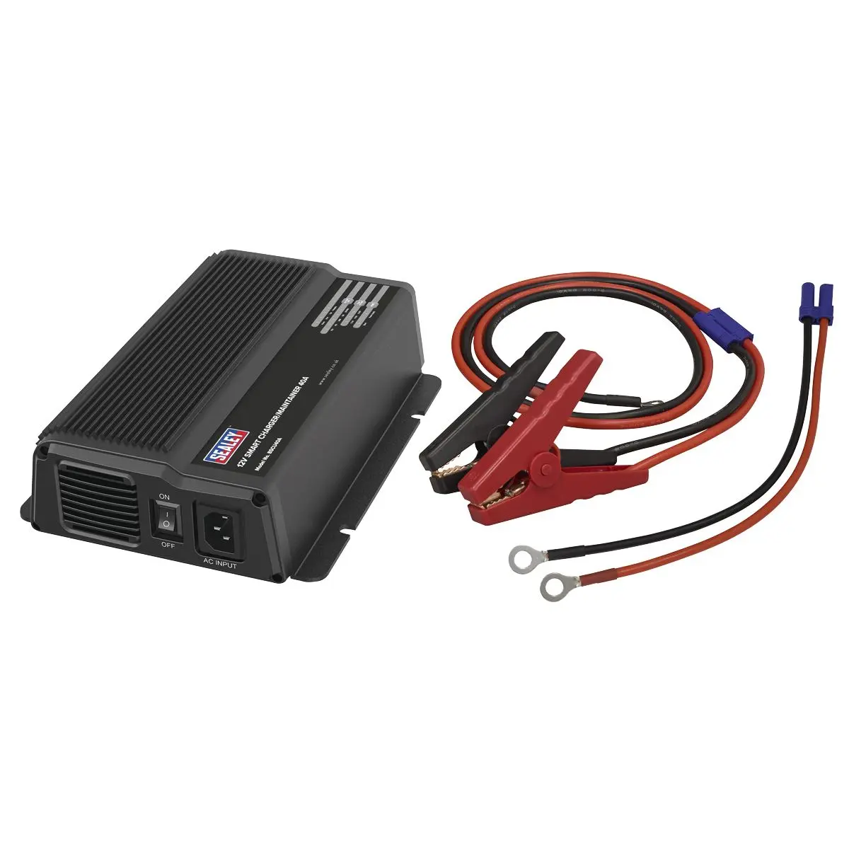 Sealey 12V Battery Smart Charger/Maintainer 40A