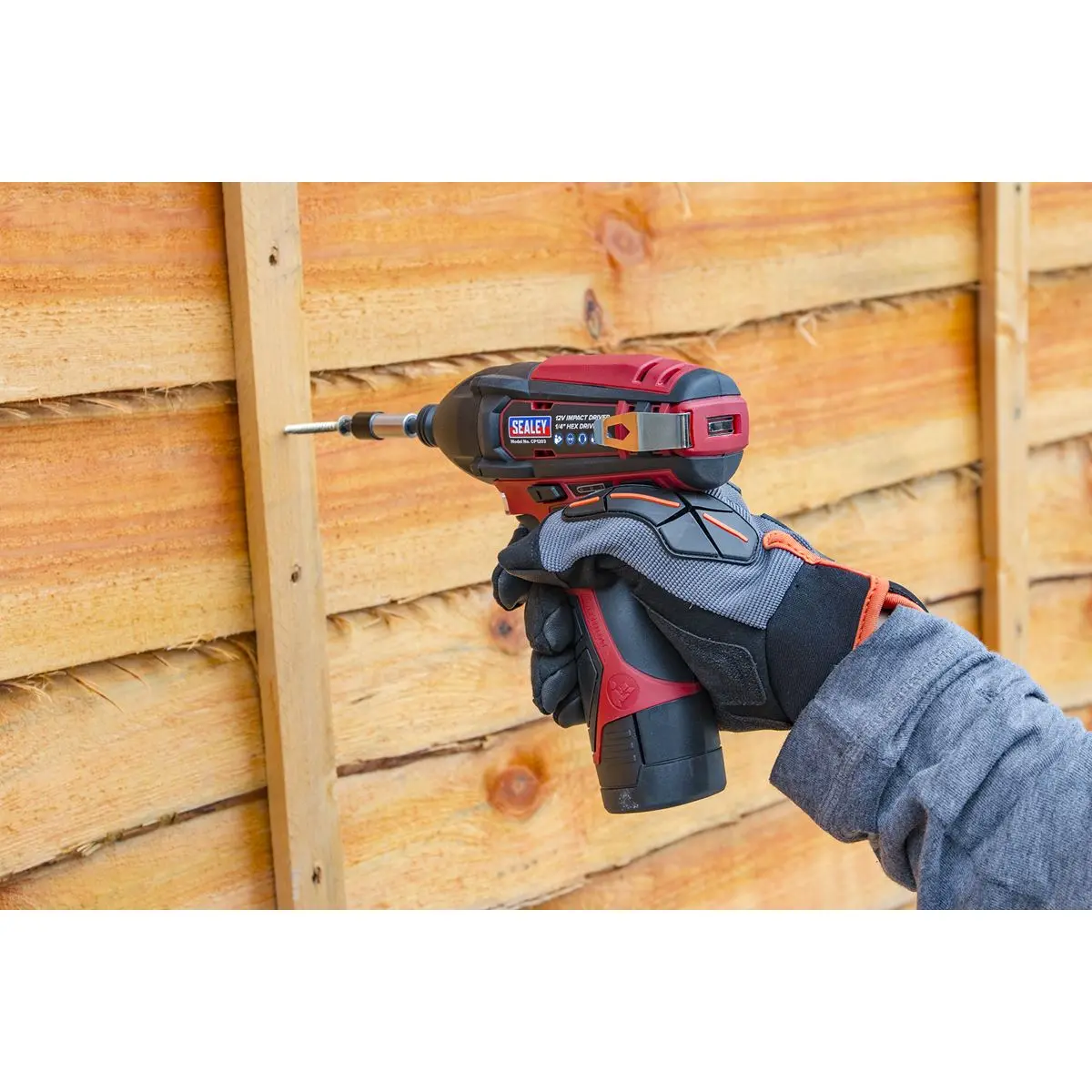 Sealey Cordless Impact Driver 1/4"Hex Drive 12V SV12 Series - Body Only - Image 2