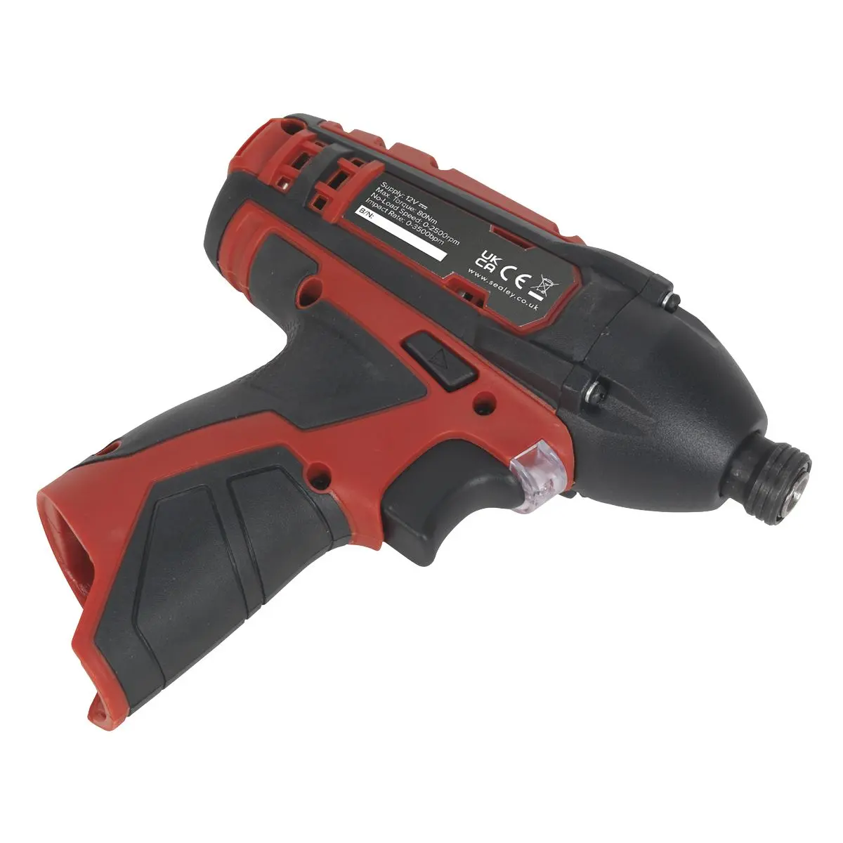 Sealey Cordless Impact Driver 1/4"Hex Drive 12V SV12 Series - Body Only - Image 5