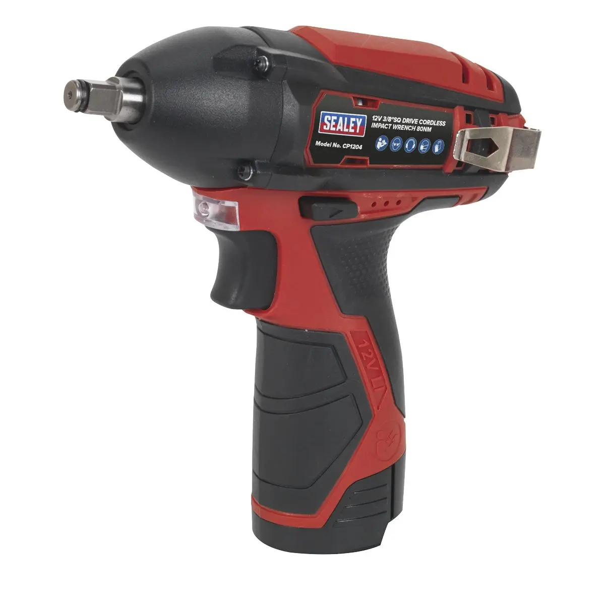 Sealey Cordless Impact Wrench 3/8"Sq Drive 12V SV12 Series - Body Only - Image 5