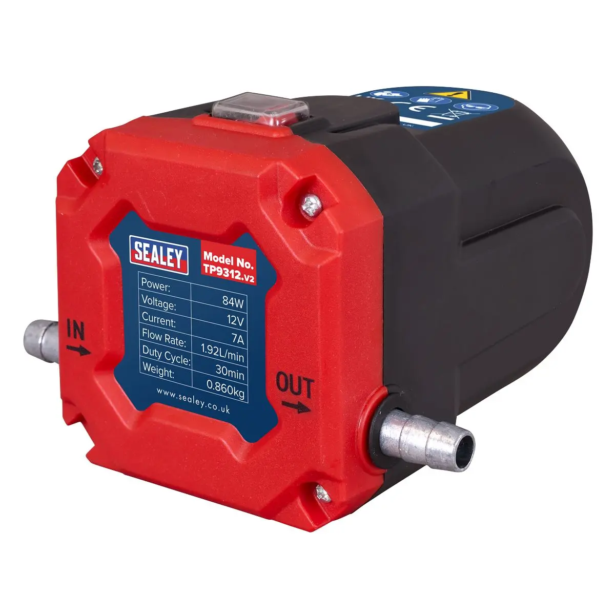 Sealey 12V Oil Diesel Transfer Pump 84W - Image 10