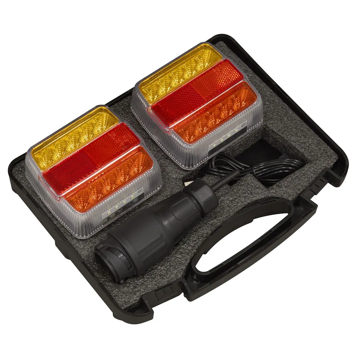 Sealey 13-Pin Wireless SMD LED Trailer Light Set 2pc - Image 5