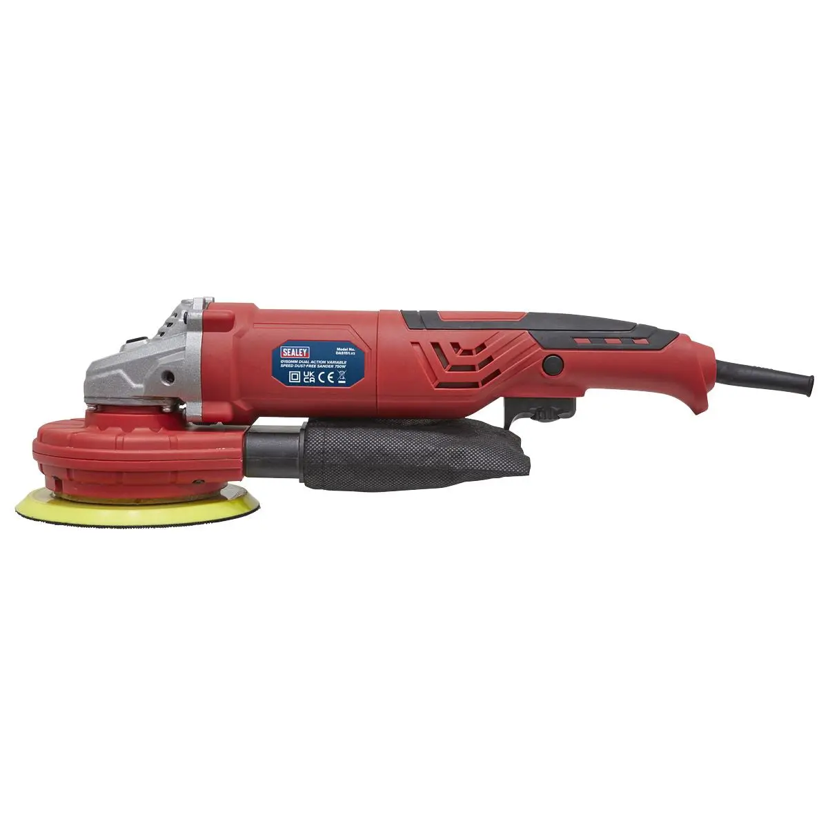 Sealey 150mm Variable Speed Dust-Free Random Orbital Sander 750W - Image 4