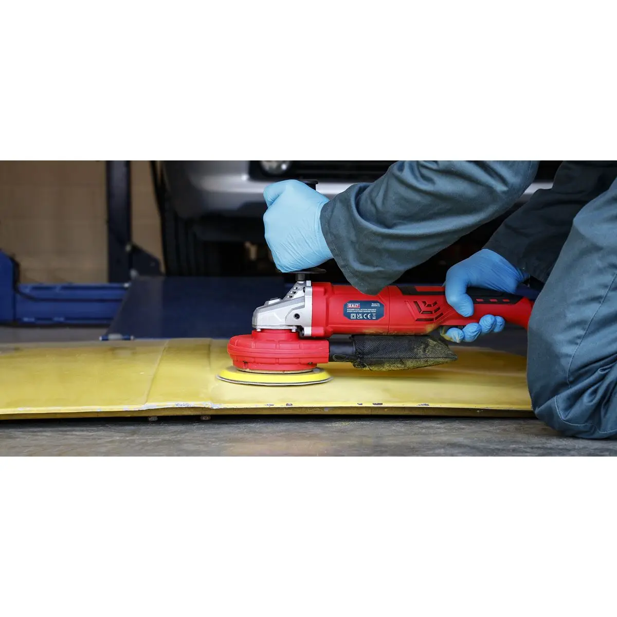 Sealey 150mm Variable Speed Dust-Free Random Orbital Sander 750W - Image 5