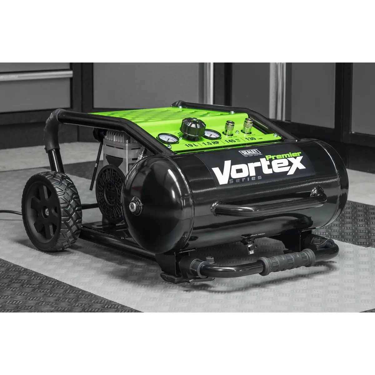 Sealey 19L Oil Free Direct Drive Air Compressor 1.5hp - Image 10