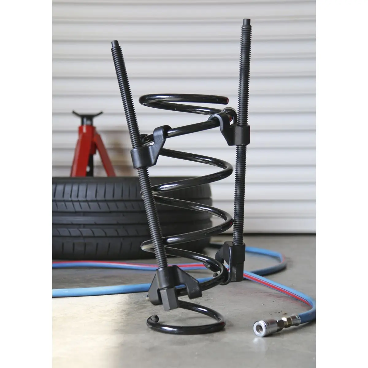Sealey 2 Piece Long Reach Coil Spring Compressor - Image 2