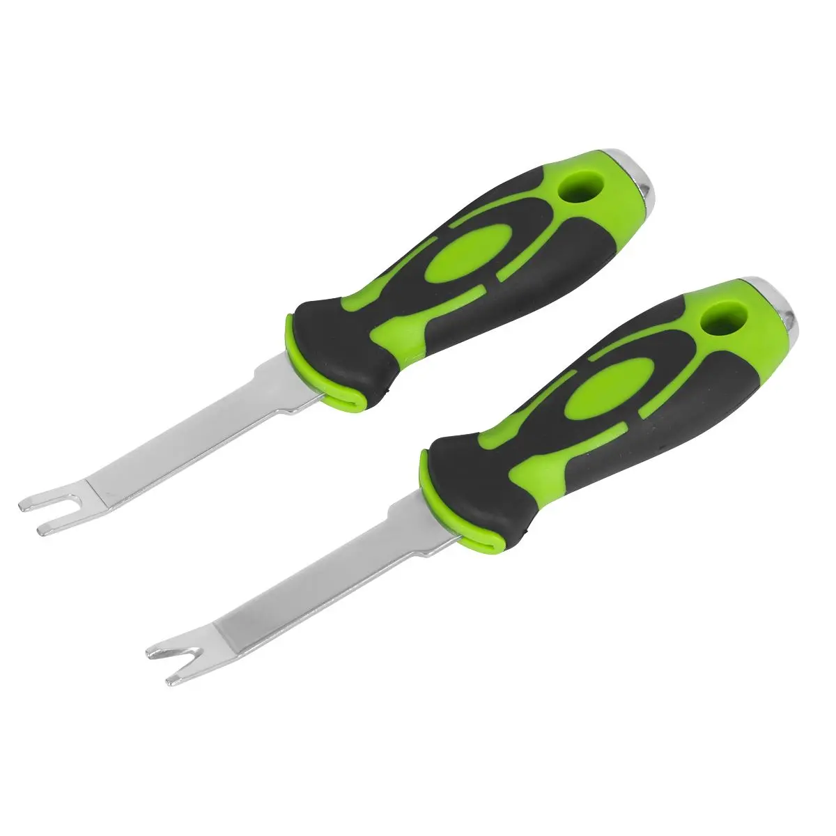 Sealey 2 Piece Trim Tool Set U and V Tips Stainless Steel Shafts - Image 2