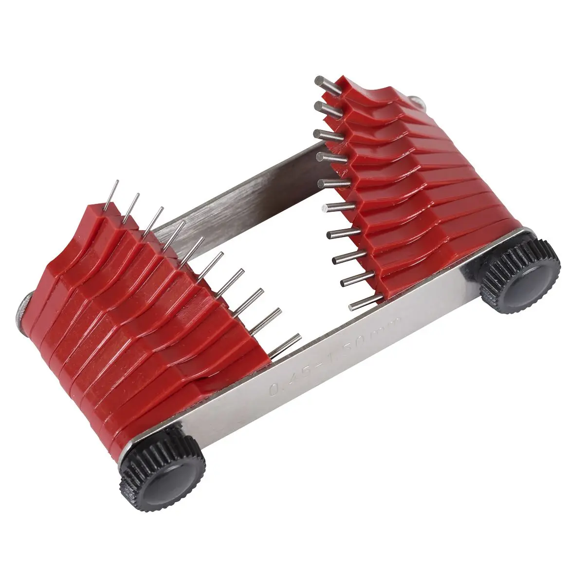 Sealey 20 Piece Folding Carburettor Jet Tool 0.45-1.5mm - Image 3