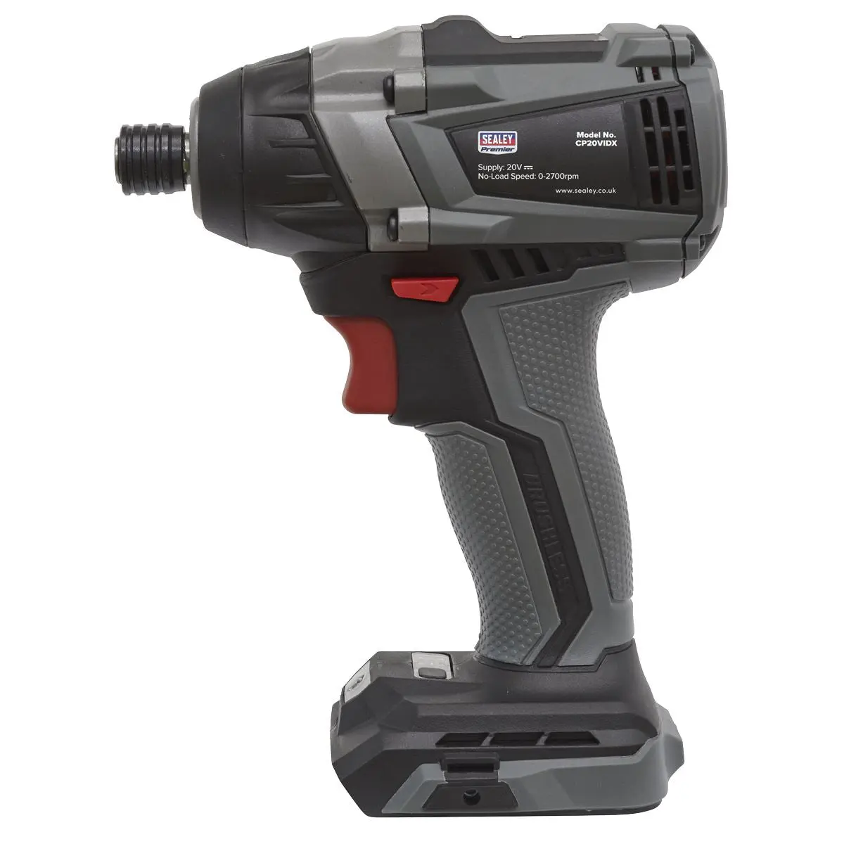 Sealey Premier Brushless Impact Driver 20V SV20 Series 1/4"Hex - Body Only - Image 8