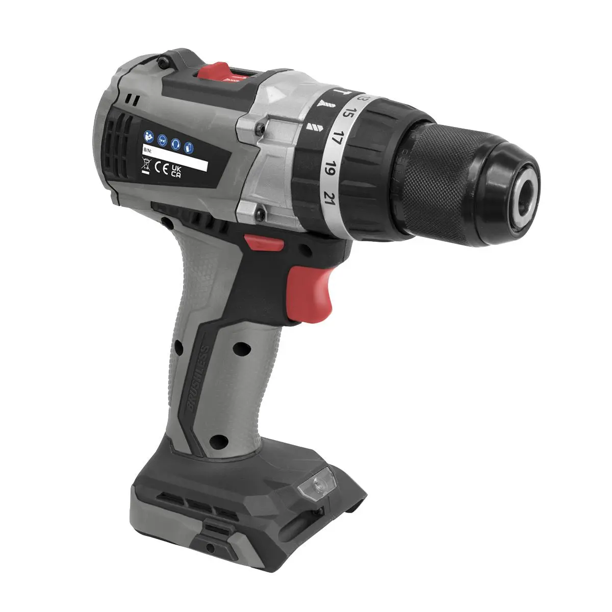Sealey Premier Brushless Combi Drill Ø13mm 20V SV20 Series - Body Only - Image 14