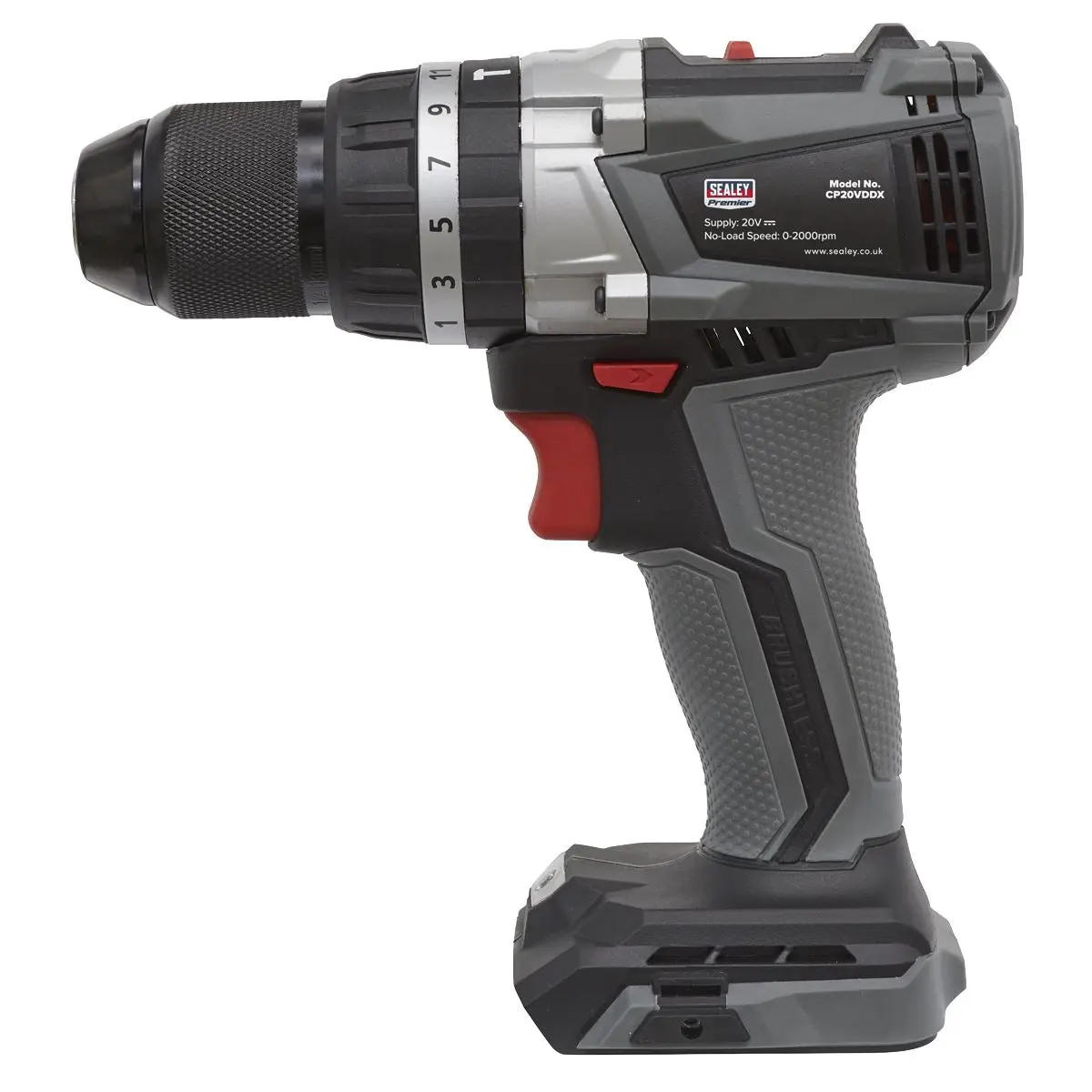 Sealey Premier Brushless Combi Drill Ø13mm 20V SV20 Series - Body Only - Image 16