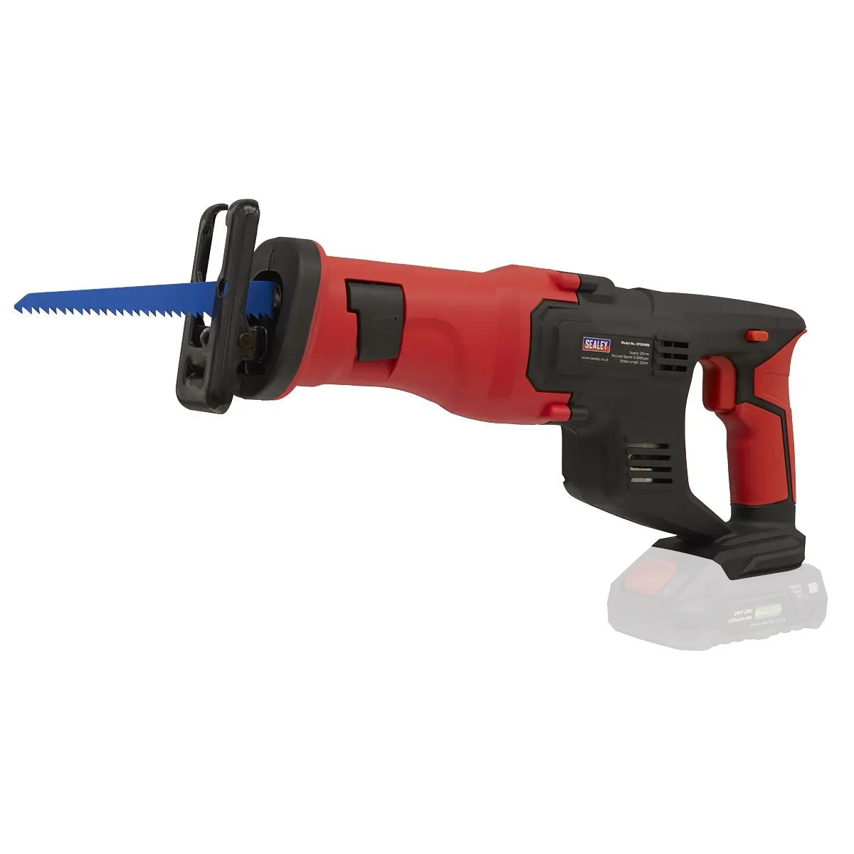 Sealey 5 x 20V SV20 Series Cordless Tool Combo - 2 Batteries - Image 3