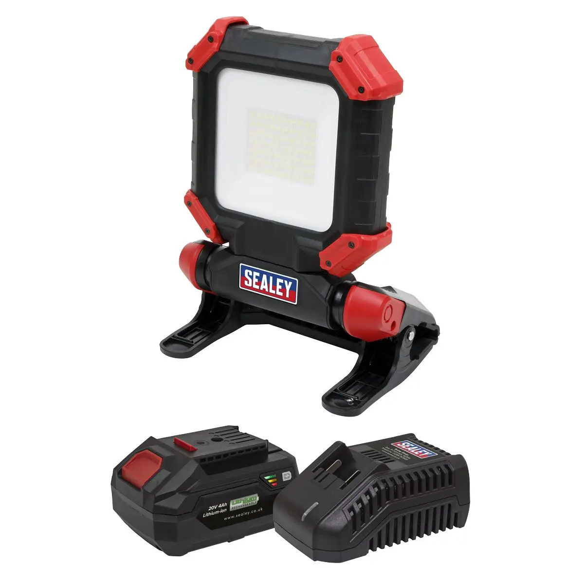 Sealey 20V 4Ah SV20 Series Cordless 15W SMD LED Worklight Kit - Image 6
