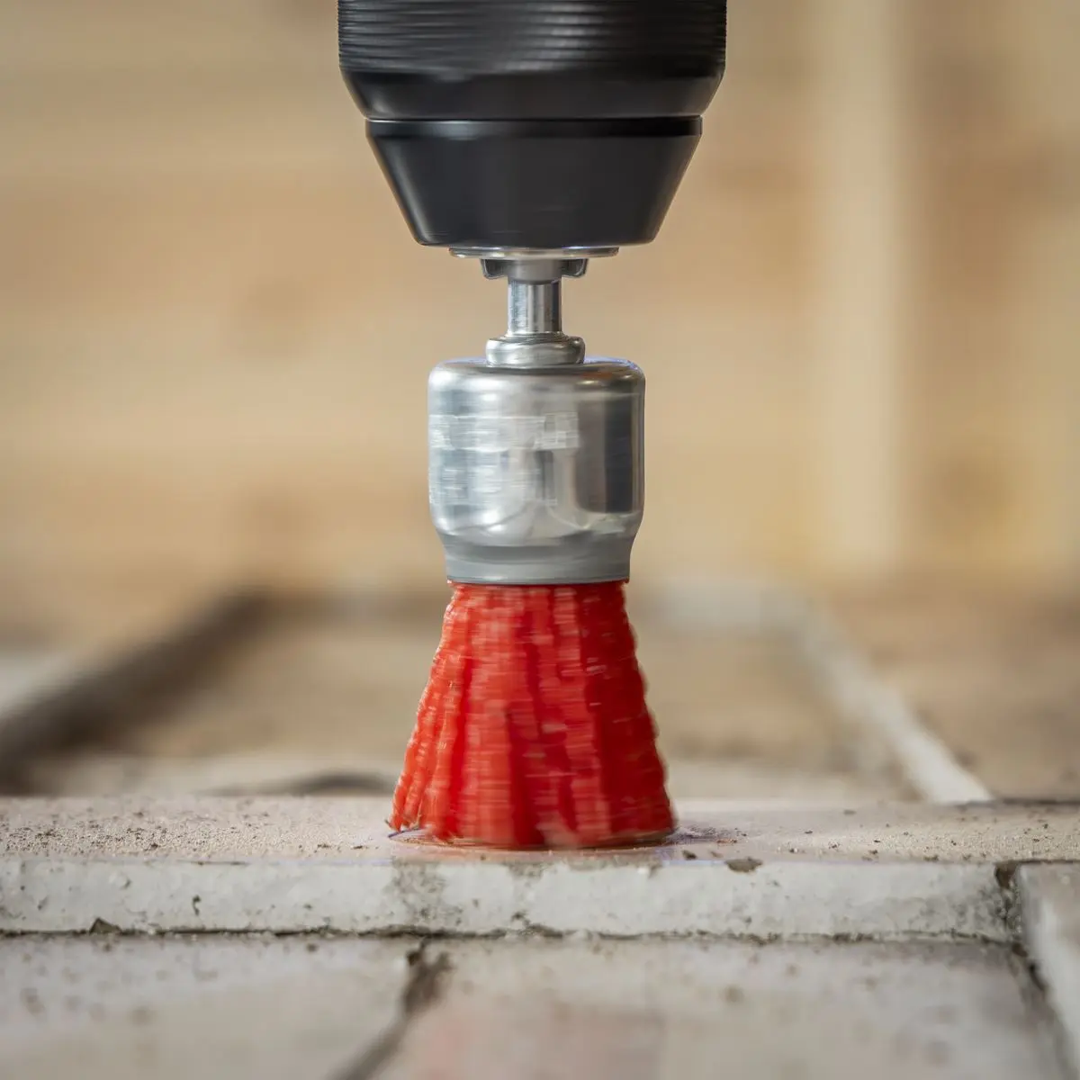 Sealey 25mm Nylon Filament End Brush with 6mm Shaft - Image 9