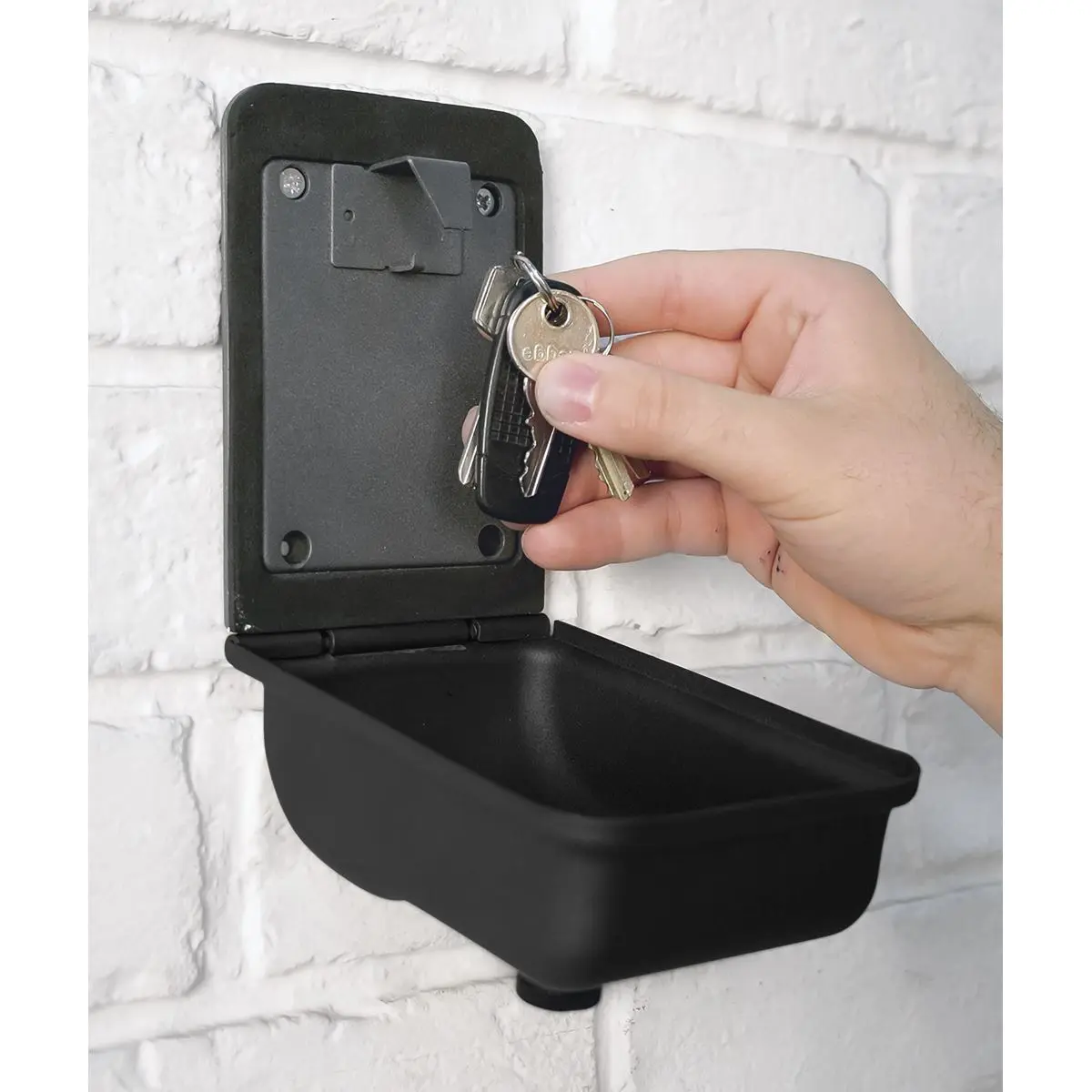 Sealey 3 Digit Combination Key Lock Box Safe Cabinet Press Security - Image 3