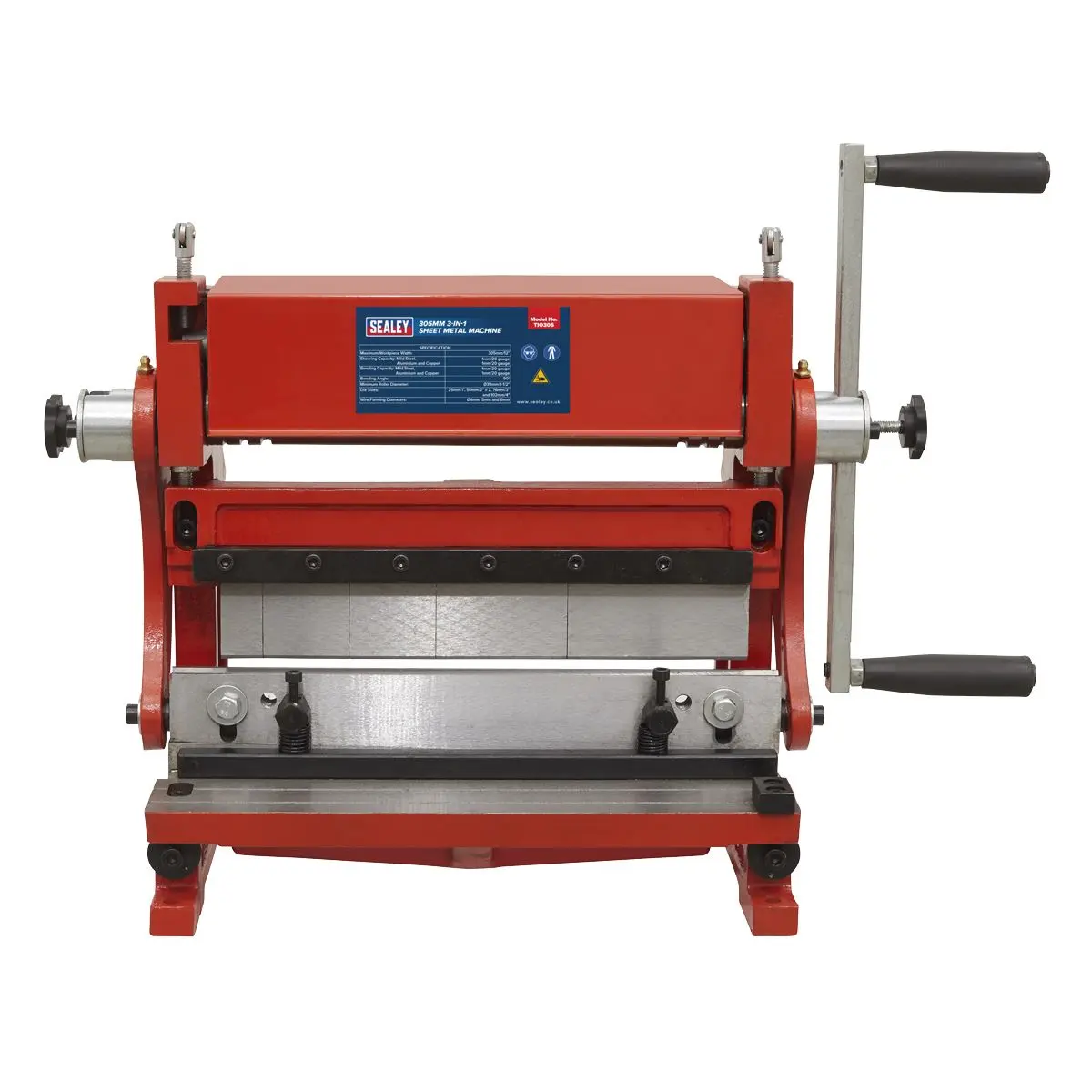 Sealey 3-in-1 Sheet Metal Machine 305mm - Image 6