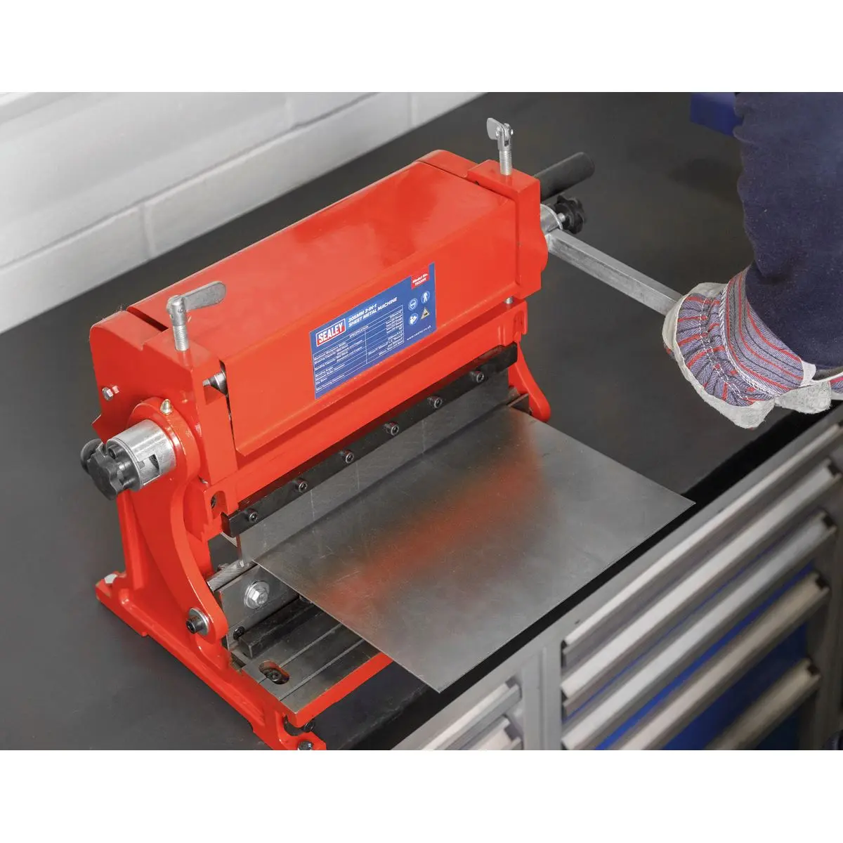 Sealey 3-in-1 Sheet Metal Machine 305mm - Image 8