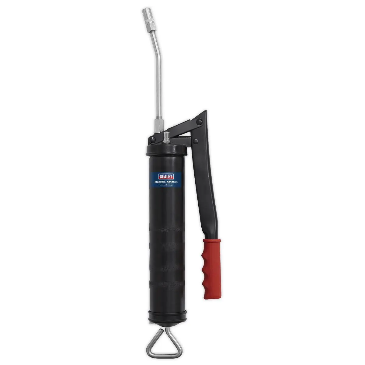 Sealey 3 Way Fill Side Lever Grease Gun Handle Lubricating Greasing - Image 2