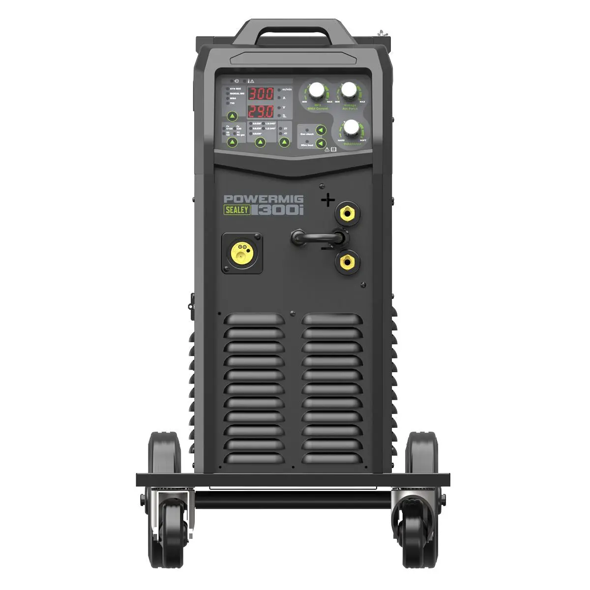 Sealey 300A Professional Gas/Gasless MIG/MMA/TIG Inverter Welder 415V 3ph - Image 3