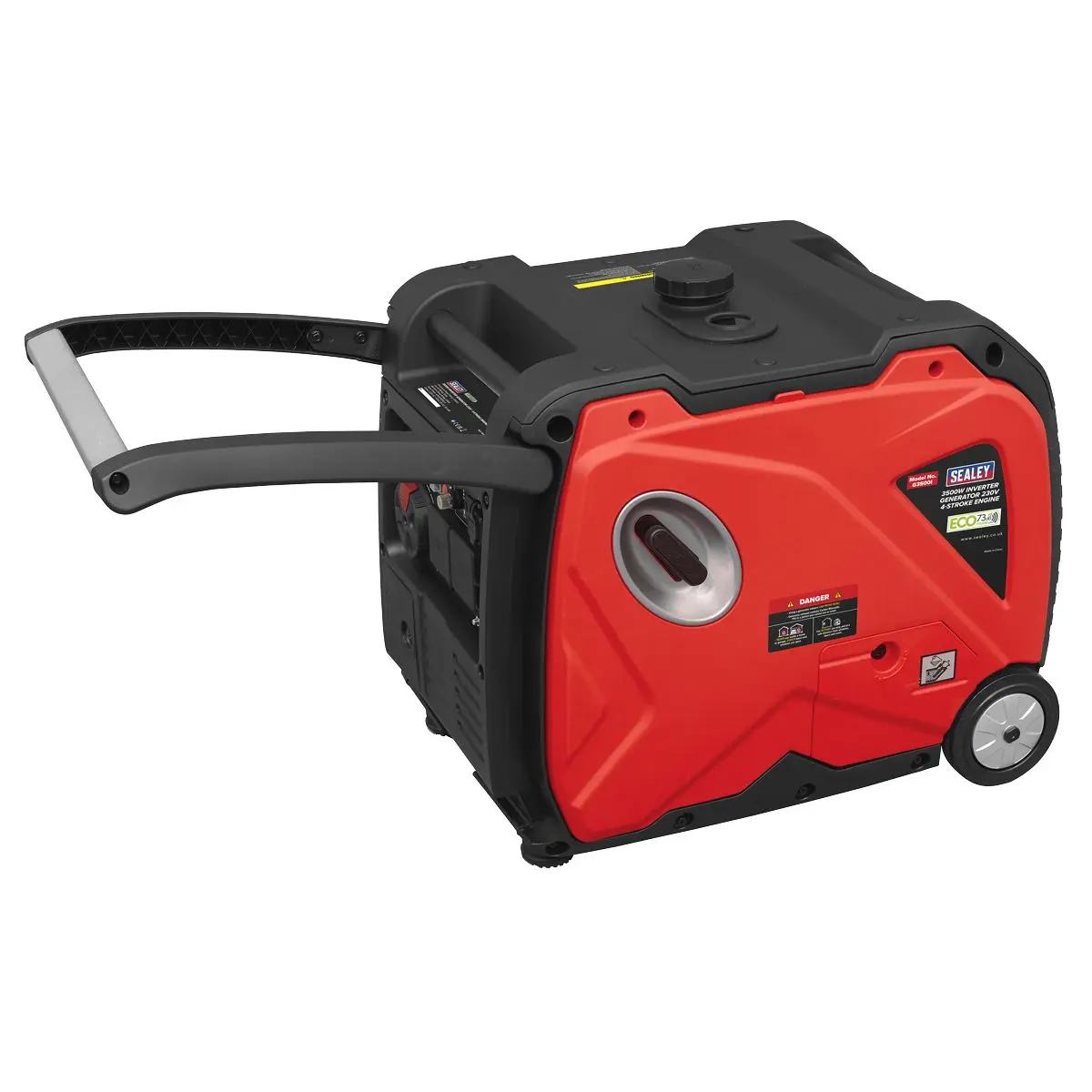 Sealey 3500W Inverter Generator 230V - 4-Stroke Engine - Image 10