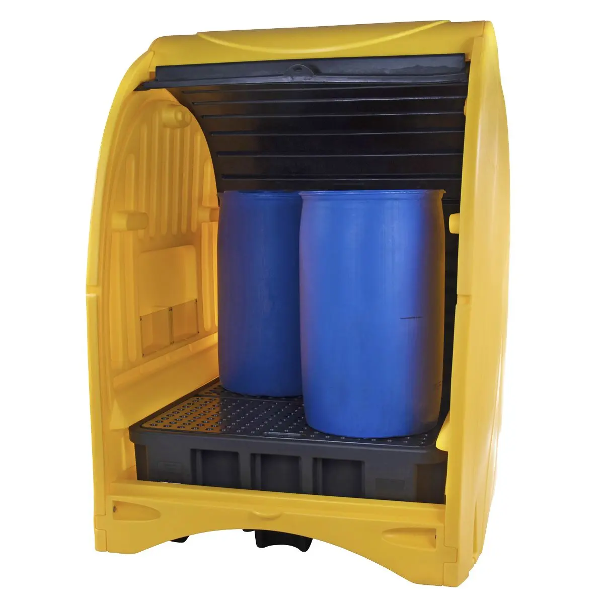 Sealey 4 Drum Spill Pallet with Hardcover 485L Capacity - Image 7