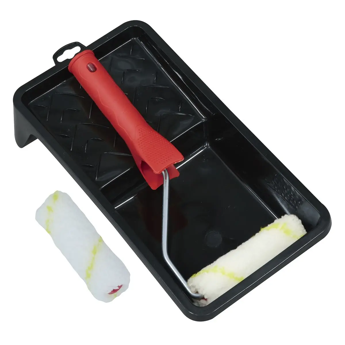 Sealey 4" Paint Roller Set with Tray - Image 3