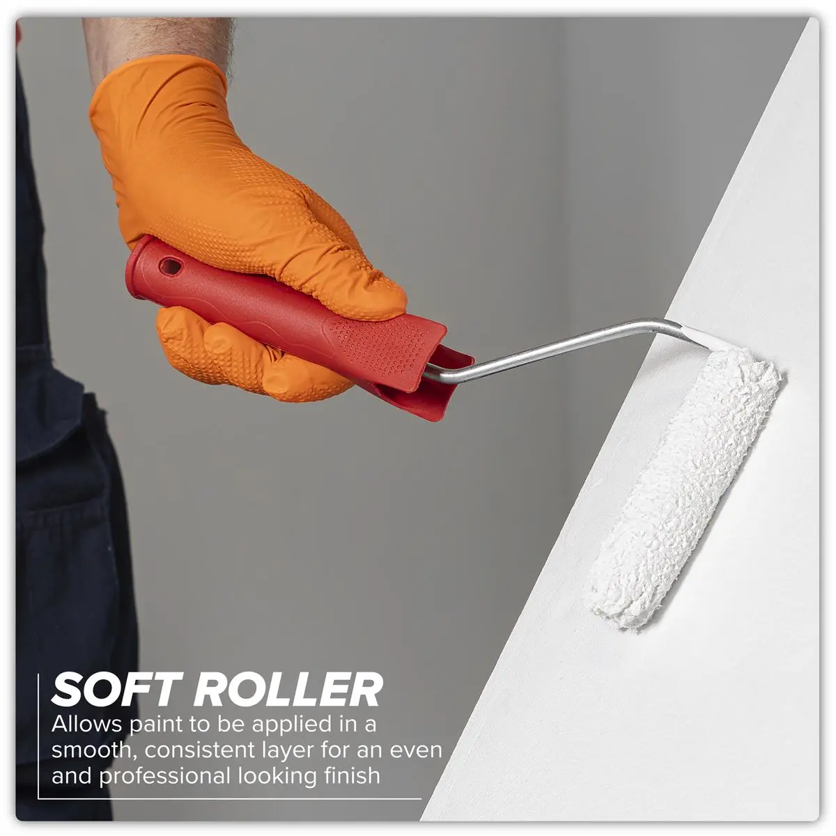 Sealey 4" Paint Roller Set with Tray - Image 9