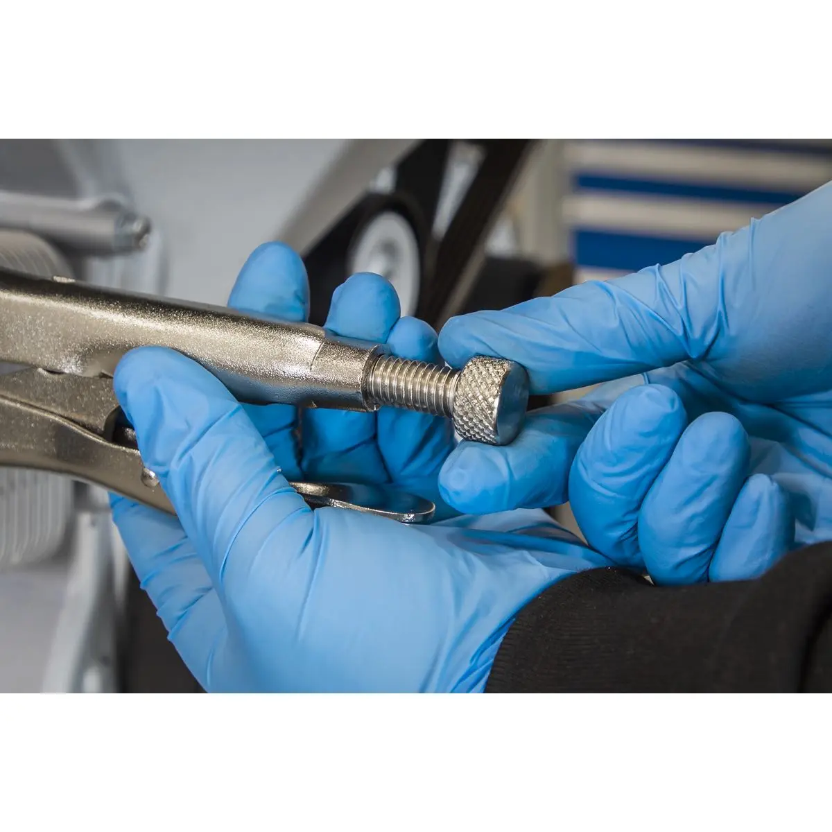Sealey Ø45-130mm Oil Filter Locking Pliers - Image 5