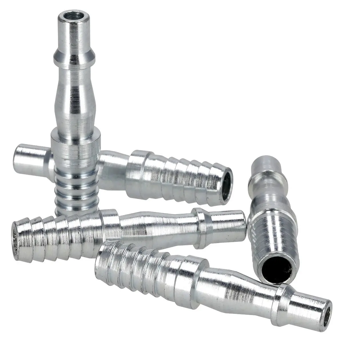 Sealey 5 Pack Hose End Tailpiece Adaptor Bayonet 3/8" Bore Connector Coupler - Image 3