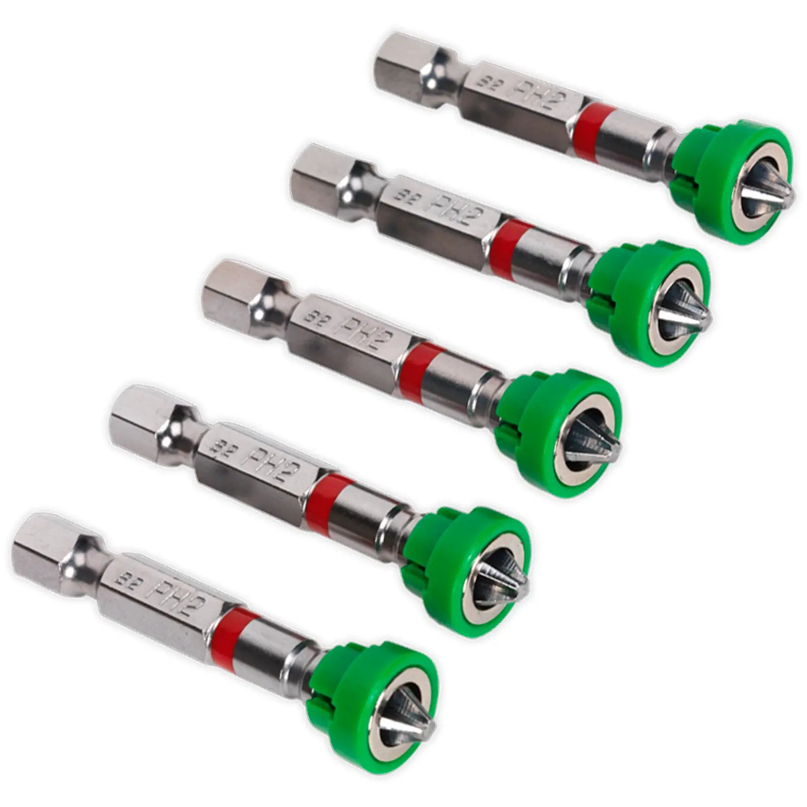 Sealey 5 Pack Power Tool Screwdriver Bits S2 Steel with Magnetic Holder - Image 3