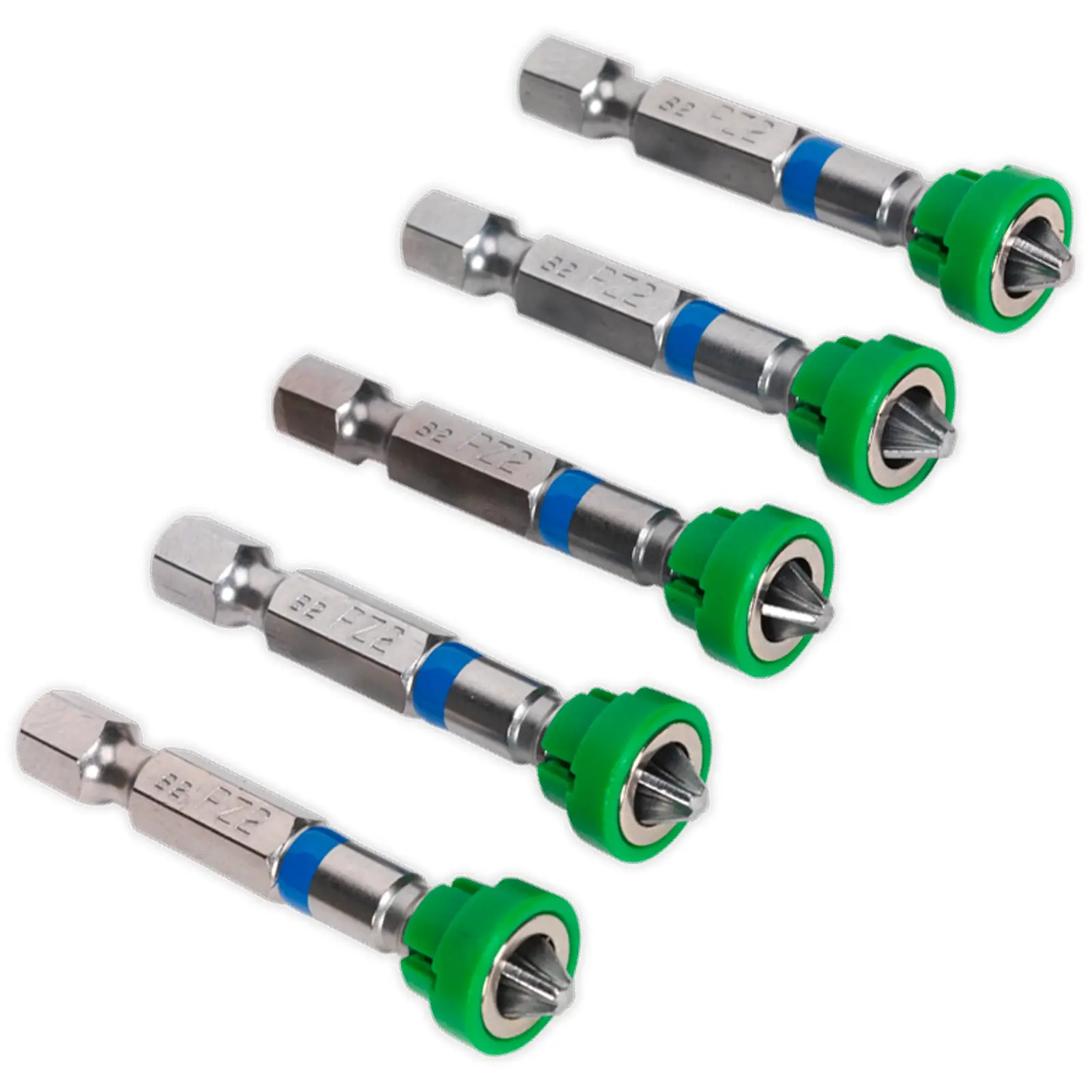 Sealey 5 Pack Power Tool Screwdriver Bits S2 Steel with Magnetic Holder - Image 4